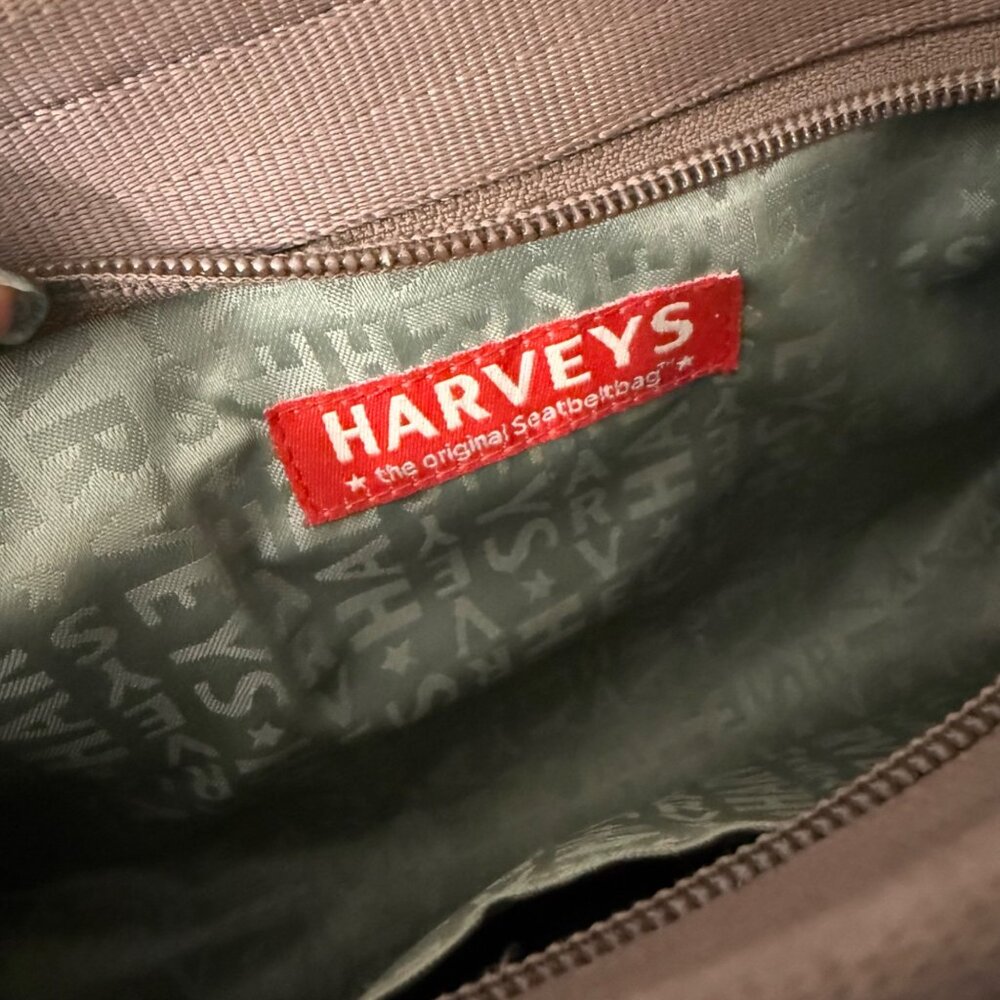 Harveys Chocolate Brown The Original Seatbelt Shoulder Bag - Picture 5 of 7